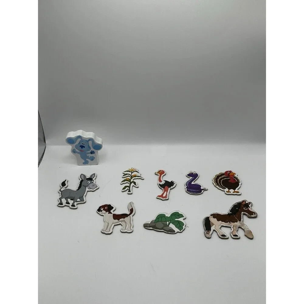 Kids’ Educational Toy Lot: ABC Puzzle Cards, Wooden Letters, Numbers & Animals